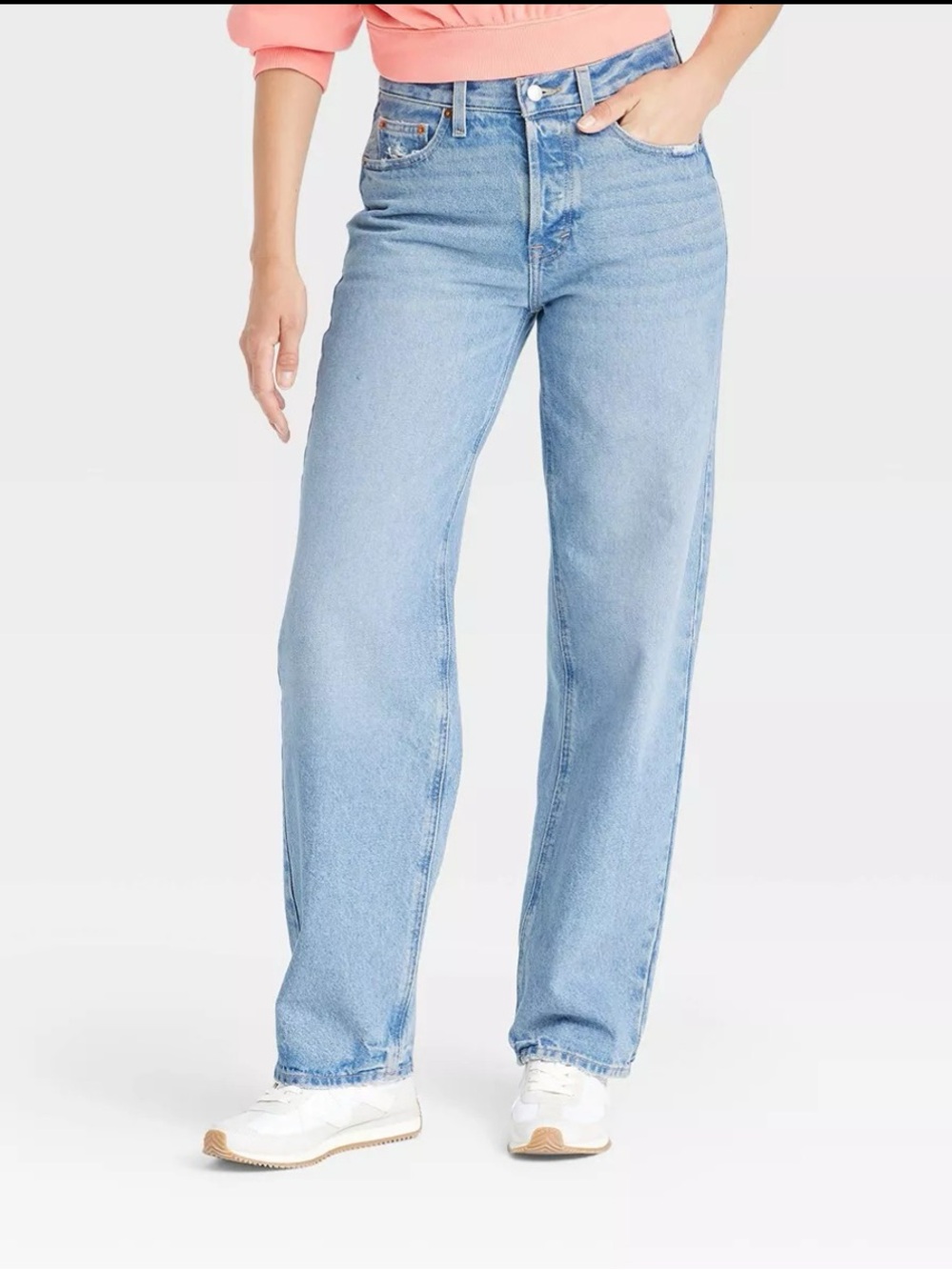 Women’s Mid Rise 90s Baggy Jeans